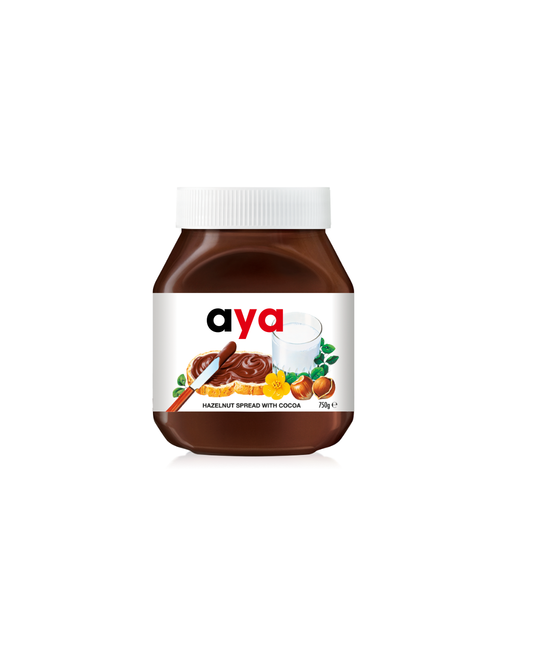 Personalized Nutella Jar with Name and Text (optional)